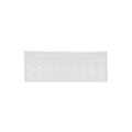 Heritage Lace Heritage Lace 6410W-4816 48 x 16 in. Eureka Valance; White 6410W-4816